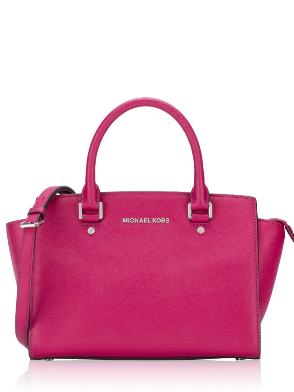 Michael Kors Selma Saffiano Leather Medium Satchel